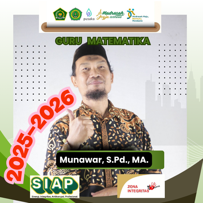 Munawar, S.Pd., MA.