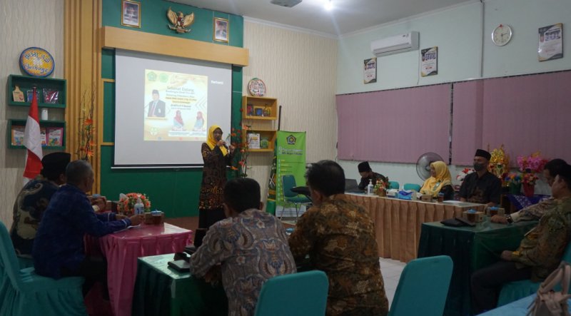 Tim ZI MTsN 9 Bantul Terima Kunjungan Studi Tiru dari Kantor Kemenag Kota Pekanbaru Riau